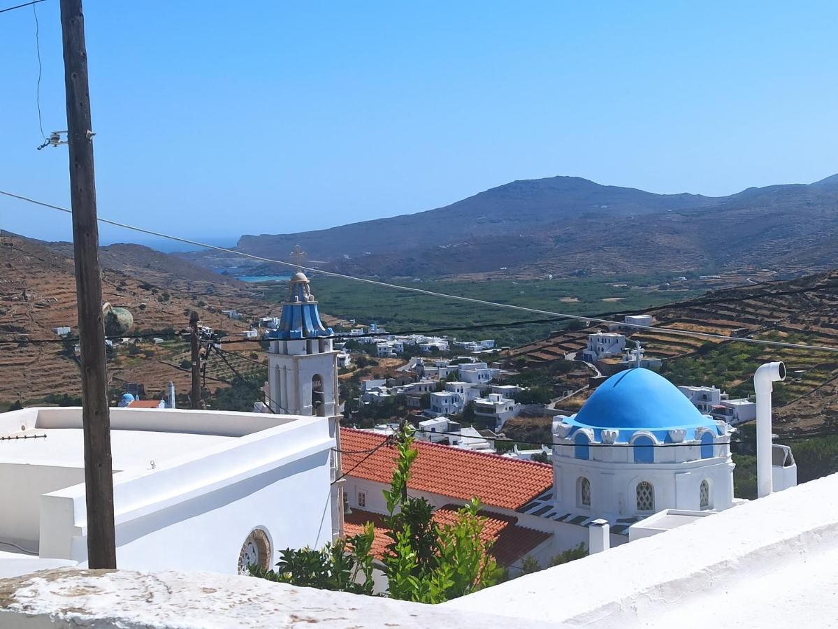 70M2 Neoclassic Villa, Excellent Location Great View Last House Of Village Kalloni  Dış mekan fotoğraf