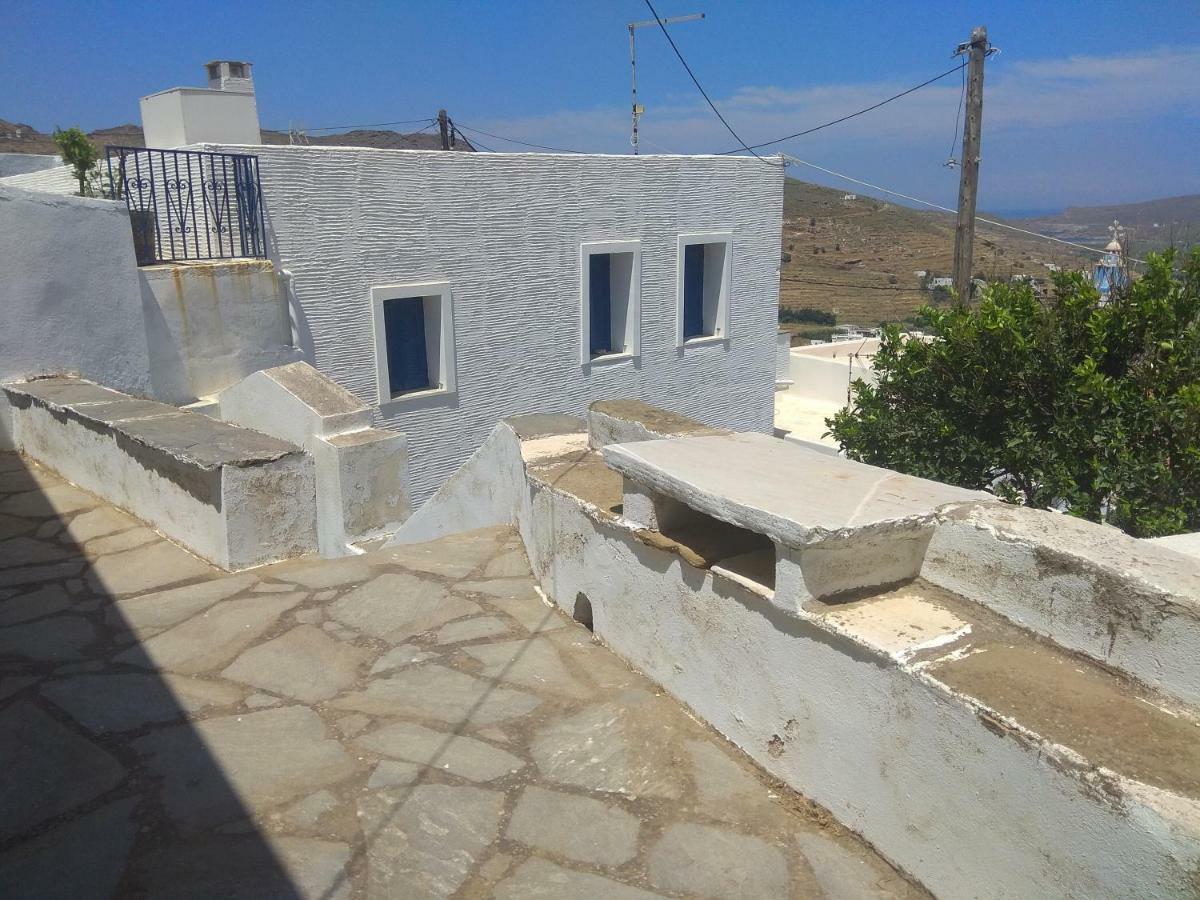 70M2 Neoclassic Villa, Excellent Location Great View Last House Of Village Kalloni  Dış mekan fotoğraf