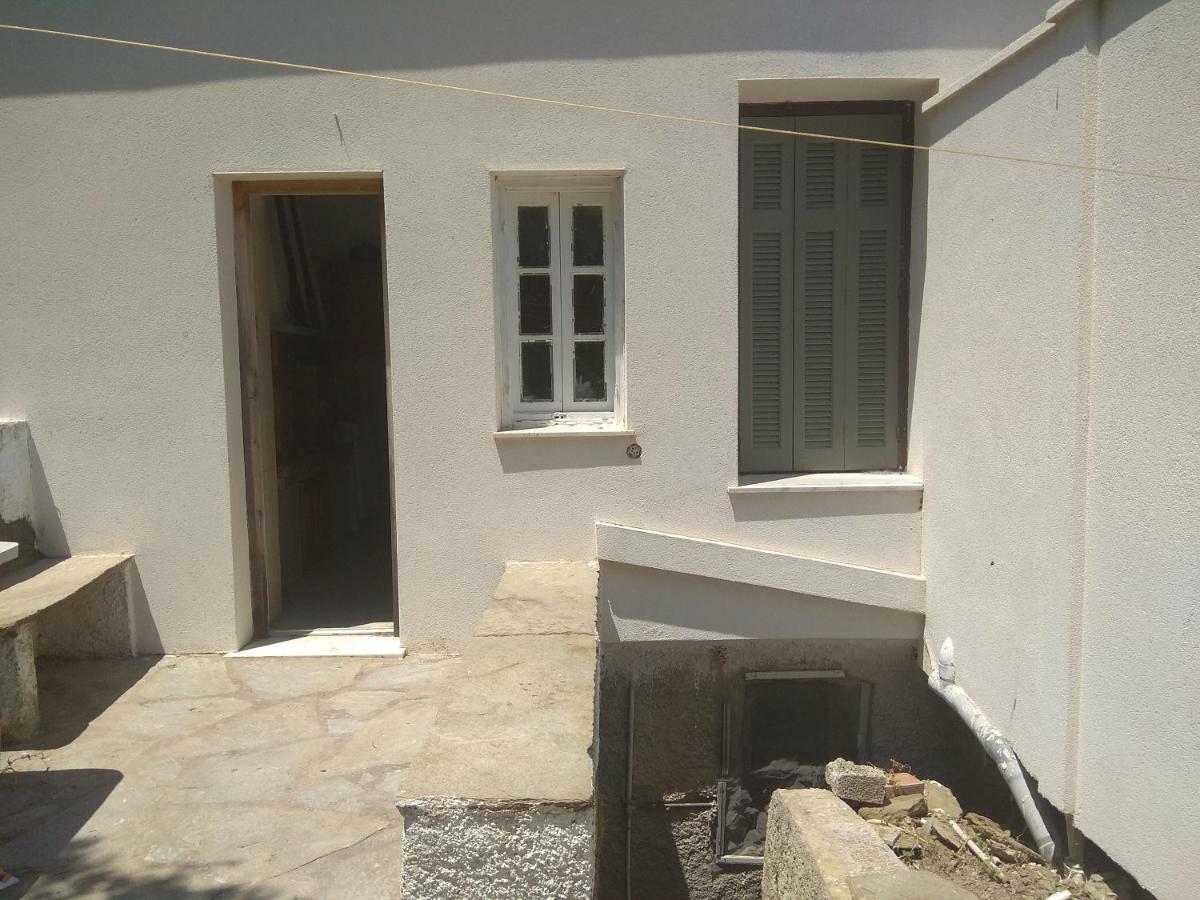 70M2 Neoclassic Villa, Excellent Location Great View Last House Of Village Kalloni  Dış mekan fotoğraf